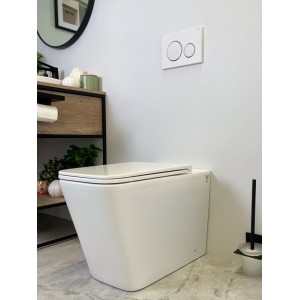 Enox Rimless Floor-mount Toilet Pan Only